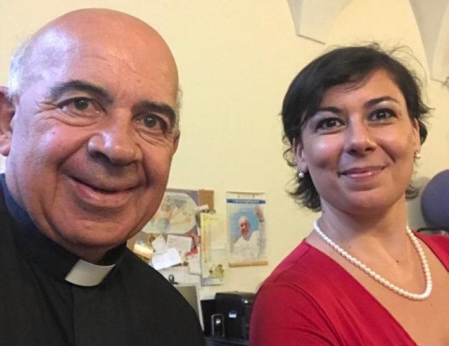 Presidente e secretária do Organismo Internacional